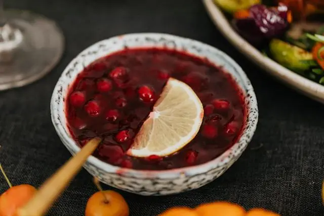 cranberry sauce